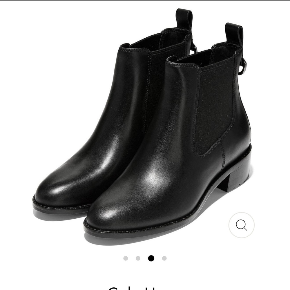 Cole Haan Newburg Booties 9.5 Worn Once!